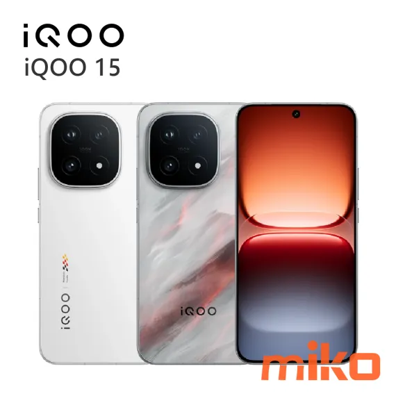 iQOO 15 採用一塊6.85 吋 2K+ 解析度的LTPO AMOLED 螢幕，不僅支援最高144Hz 螢幕更新率，還具備先進的Samsung M14 發光材質